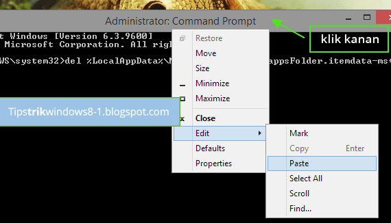 Cara Reset Tampilan Start Screen di Windows 8.1