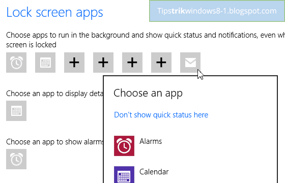 notifikasi lock screen di windows 8.1 -- cara mengatur dan menghilangkan notifikasi di windows 8.1