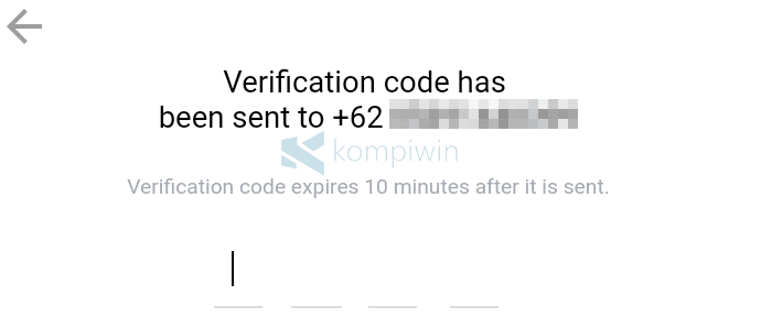 kode verifikasi bbm