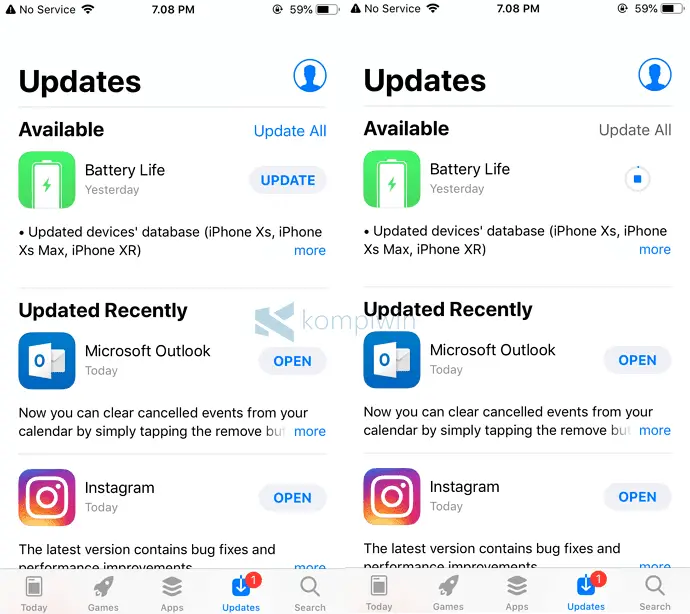 Cara Update Aplikasi/Games SECARA MANUAL di App Store iPhone/iPad agar