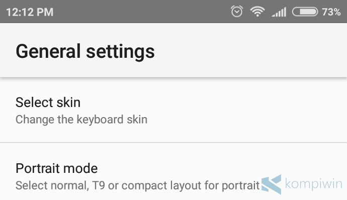 agar keyboard android tidak lagi qwerty