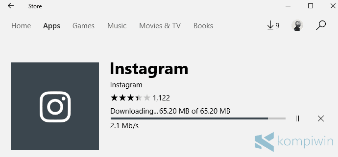 install aplikasi instagram