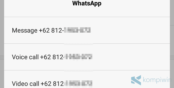 menambah kontak nomor baru whatsapp