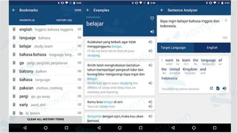 Indonesian English Dictionary & Translator Free